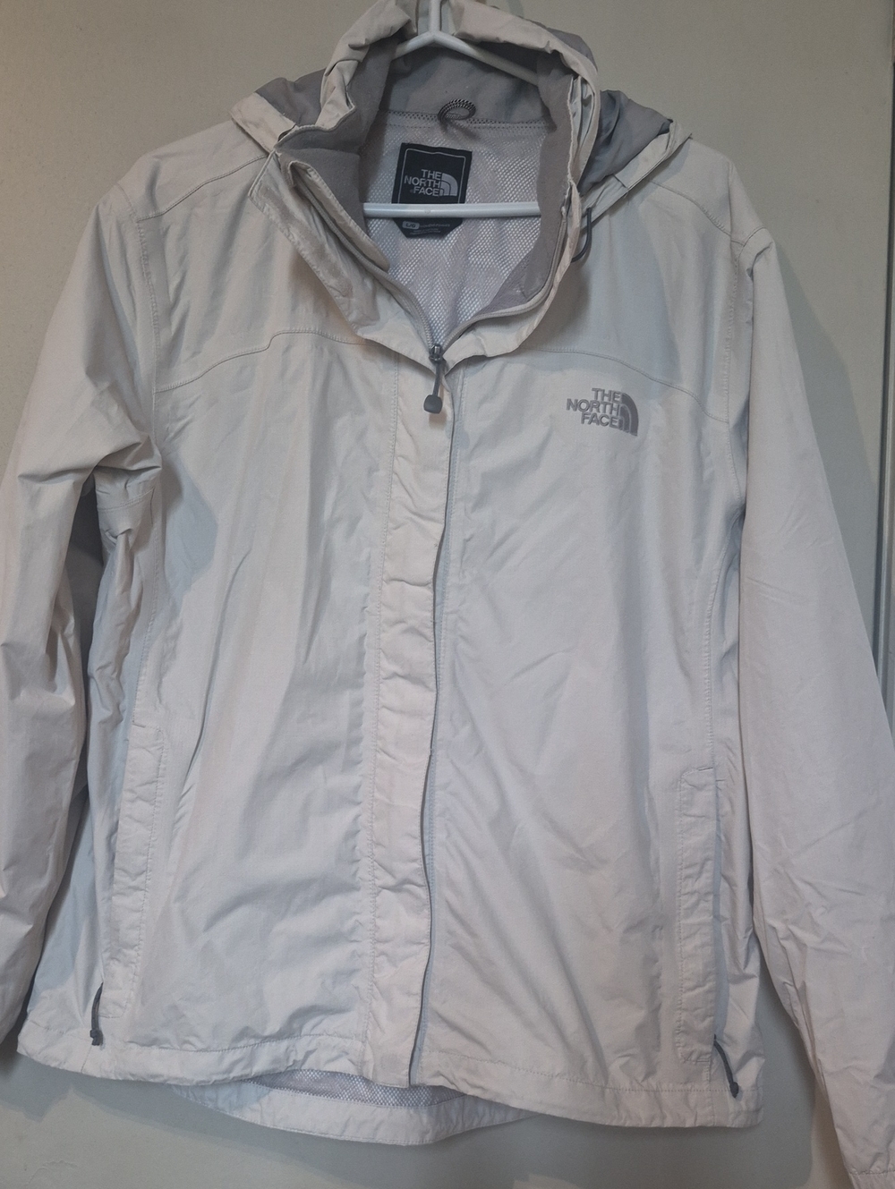 The North Face Women's Cream Hooded Shell Jacket